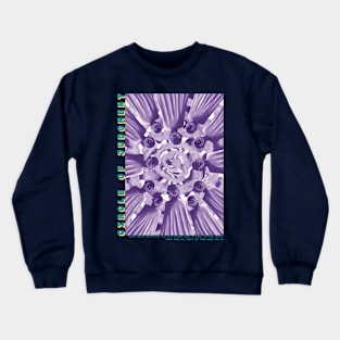 CIRCLE OF JUDGMENT_monocrome Crewneck Sweatshirt